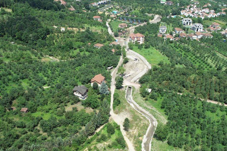 Kartepe Dağ Deresi’ne İSU’dan ıslah