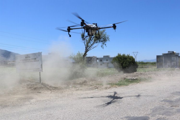 Manisa havadan ilaçlıyor – İGF HABER