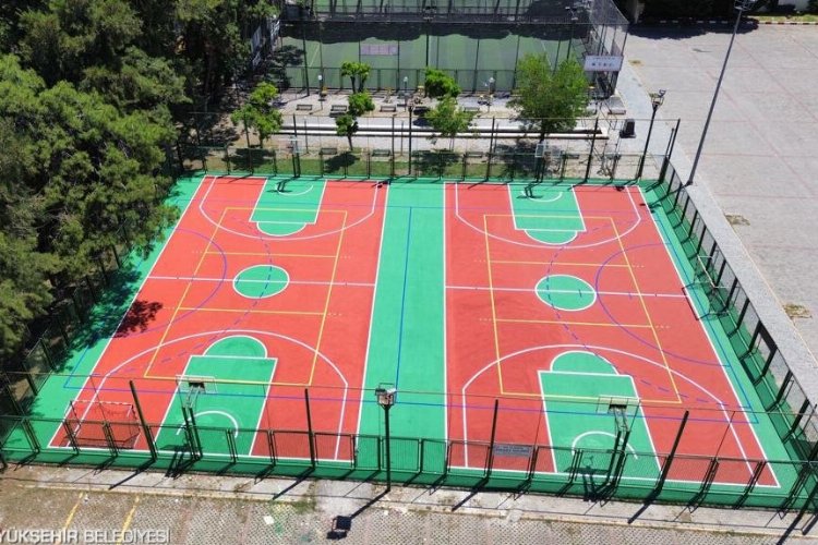 Spor sahalarına renk geldi – İGF HABER