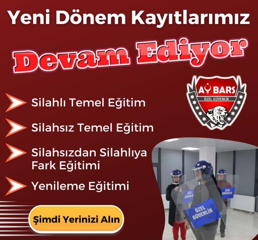 Bursa Özel Güvenlik Sertifika Kursu