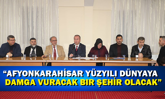 “MASA BAŞINDA DEĞİL, SAHADA ÇALIŞACAĞIZ”