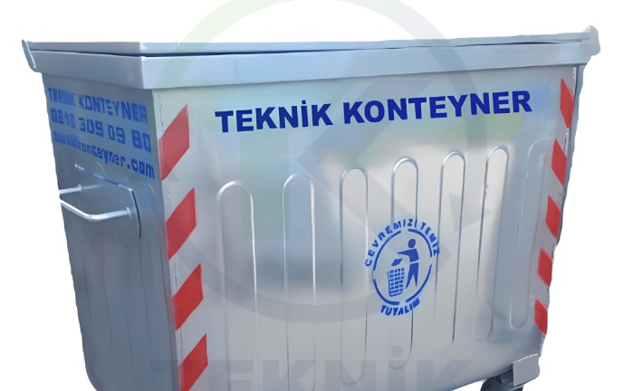 Metal Çöp Konteyneri ile Dayanıklılık ve Kalite