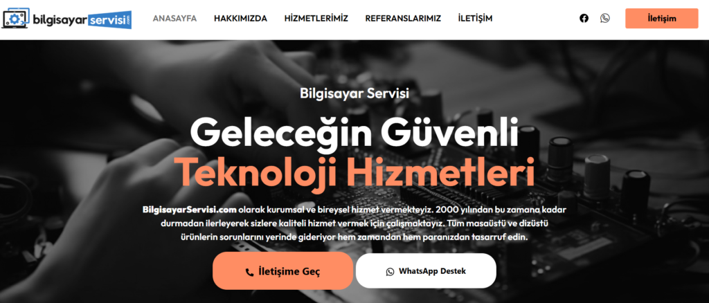 Yerinde Bilgisayar Servisi Avantajları