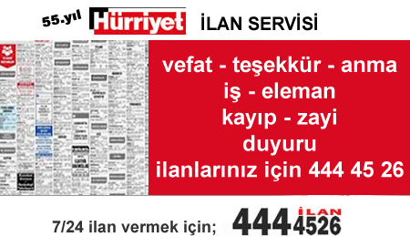 Hürriyet Gazetesi’nde Kayıp İlanı Yayınlamak Artık Çok Kolay