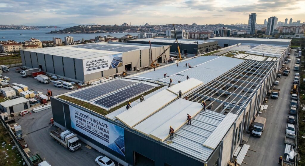 Depo ve Lojistik Merkezlerinde Sac Kaplama Sistemleri