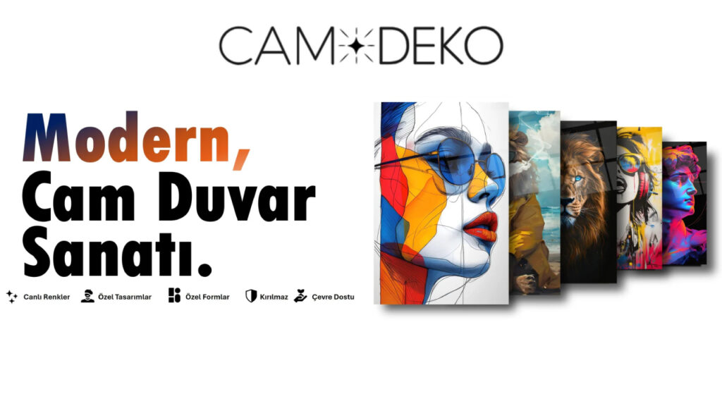 CamDeko İle Duvarlarınıza Hayat Veren Kişiye Özel Cam Tablo