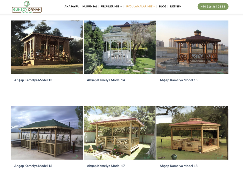 İstanbul Ahşap Üreticisi: Kamelya, Çardak ve Deck Sistemlerinde Kaliteli İmalat