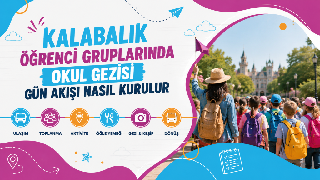 Kalabalık Öğrenci Gruplarında Okul Gezisi Gün Akışı Nasıl Kurulur?
