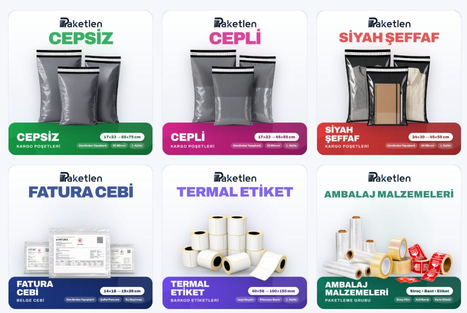 Yüksek Hacimli Gönderiler İçin Akıllı Çözüm: Paketlen.com Toptan Ambalaj Tedariği