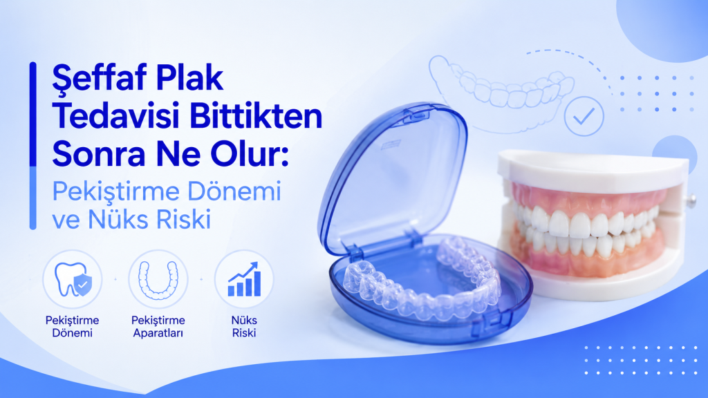 Şeffaf Plak Tedavisi Bittikten Sonra Ne Olur: Pekiştirme Dönemi ve Nüks Riski