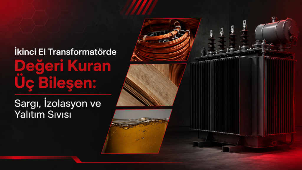 İkinci El Transformatörde Değeri Kuran Üç Bileşen: Sargı, İzolasyon ve Yalıtım Sıvısı