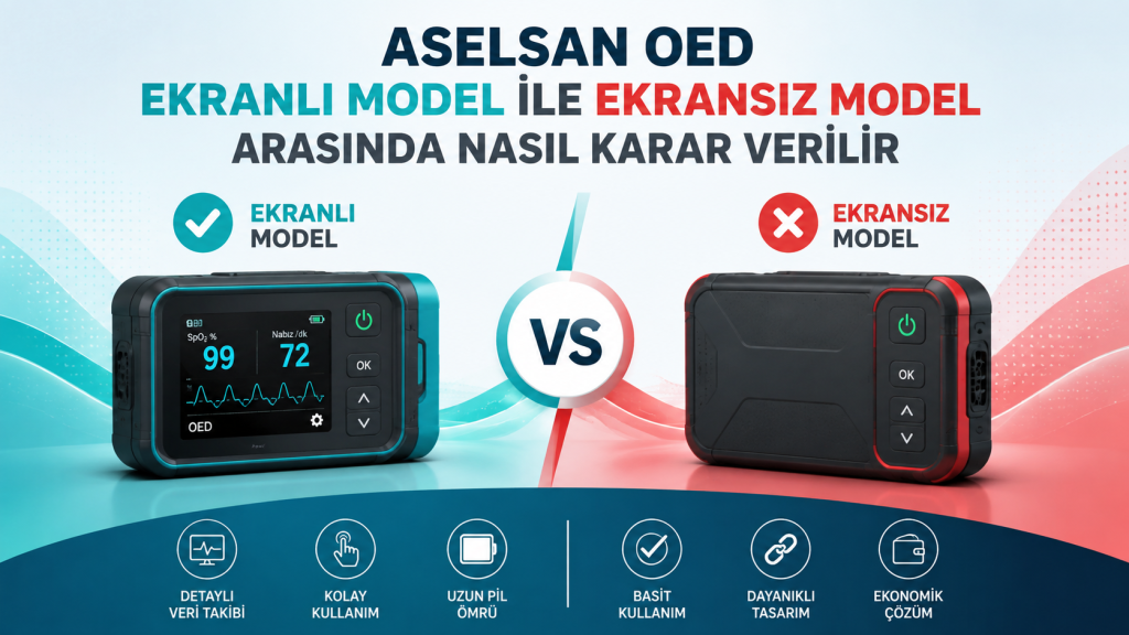 Aselsan OED Ekranlı Model ile Ekransız Model Arasında Nasıl Karar Verilir