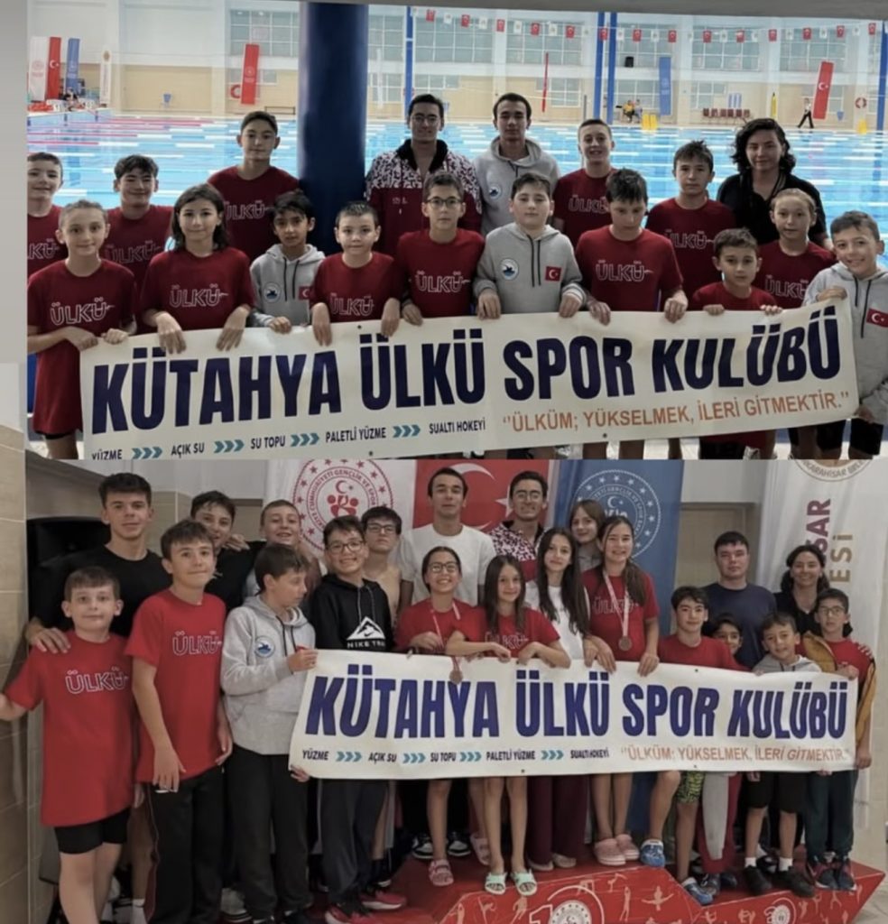 Kütahya Ülkü Spor’dan Türkiye Dereceleri: Genç Yüzücülerden Dikkat Çeken Başarı