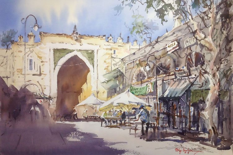 Bursa’da kent hafızası suluboya ile canlanacak