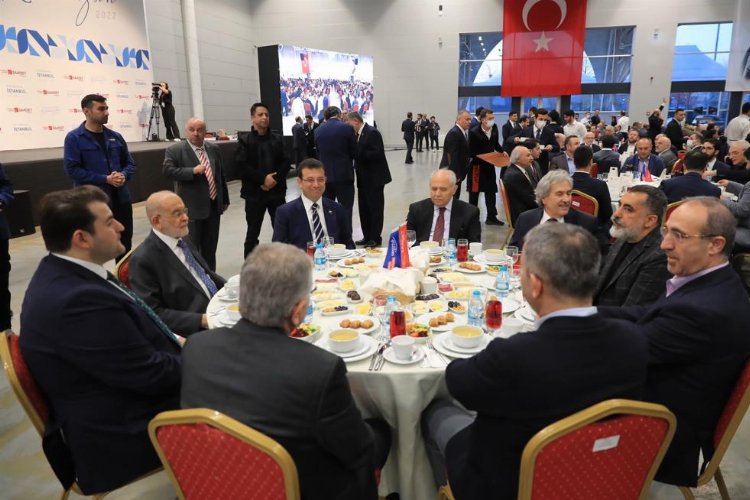 Karamollaoğlu ve İmamoğlu ‘Saadet’in iftarında buluştu