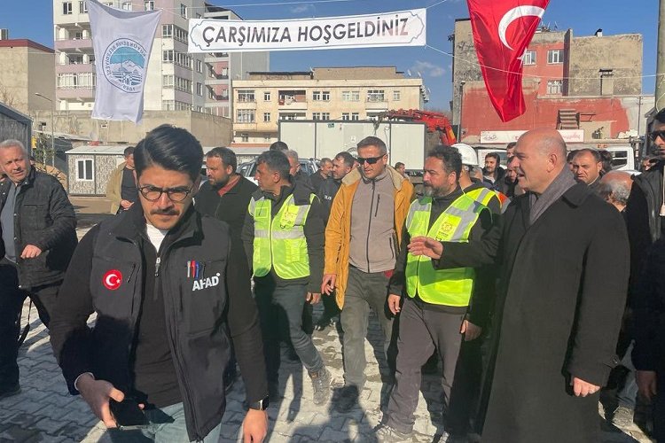 Süleyman Soylu’dan ‘çarşı’ teşekkürü