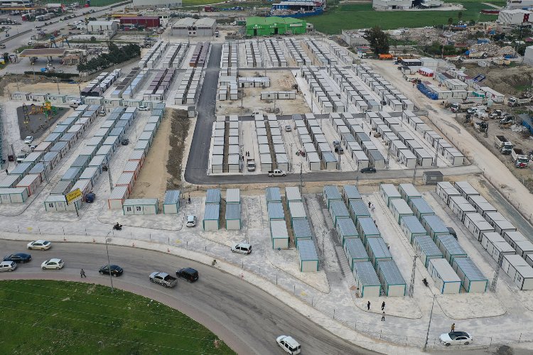 Hatay’da ‘Konya Konteynerleri’nde yaşam başladı