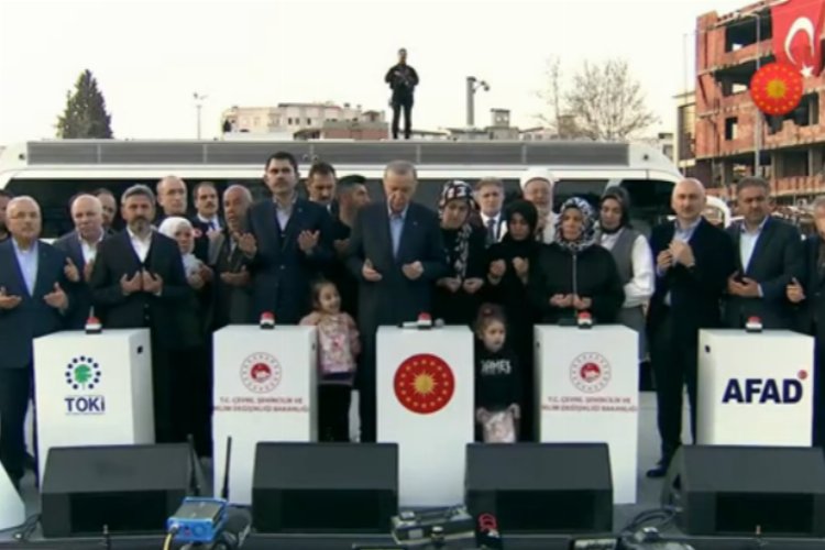 4 bin 431 konutun daha temeli atıldı… Cumhurbaşkanı Erdoğan: Herkesi yeni yuvasına kavuşturacağız
