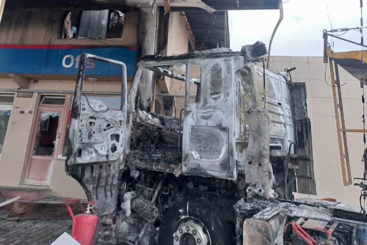 Bursa Yenişehir’de korkutan yangın