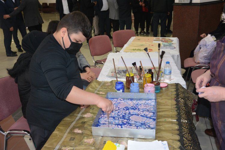 Bursa Yıldırım’da Başkan Yılmaz’dan YILMEK workshop etkinliğine ziyaret