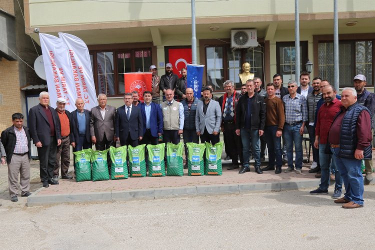 Bursa Mudanya’da silajlık mısır tohumu desteği