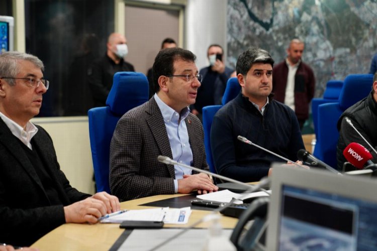 İmamoğlu’ndan kar teşekkürü