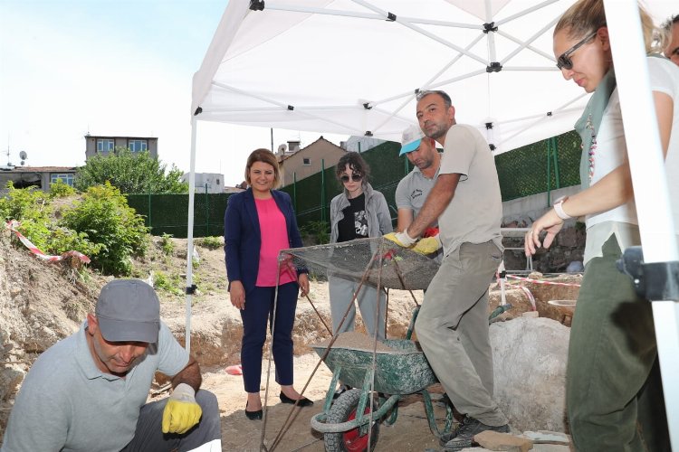 Kocaeli Çukurbağ’da kazı çalışmaları sürüyor