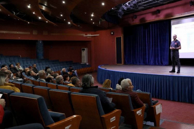 Narlıdereli sakinlere ‘afet gönüllüleri’ eğitimi