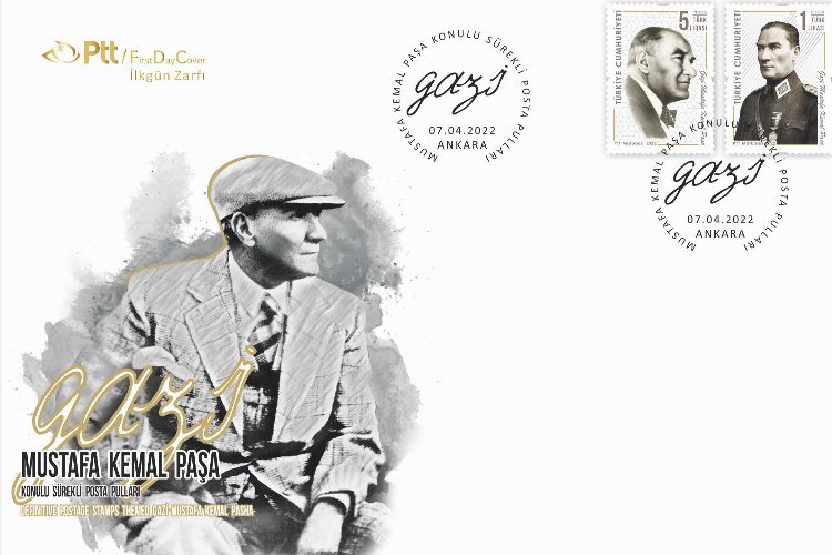 PTT’den ‘Gazi Mustafa Kemal Paşa’ ilk gün zarfı