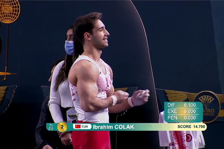 İbrahim Çolak Mısır’dan Türkiye’ye gümüş madalya