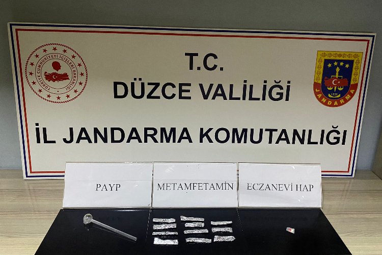 Düzce’de uyuşturucuya 1 tutuklama!