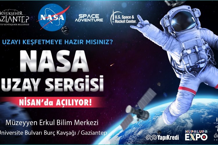 NASA Sergisi Gaziantep’te