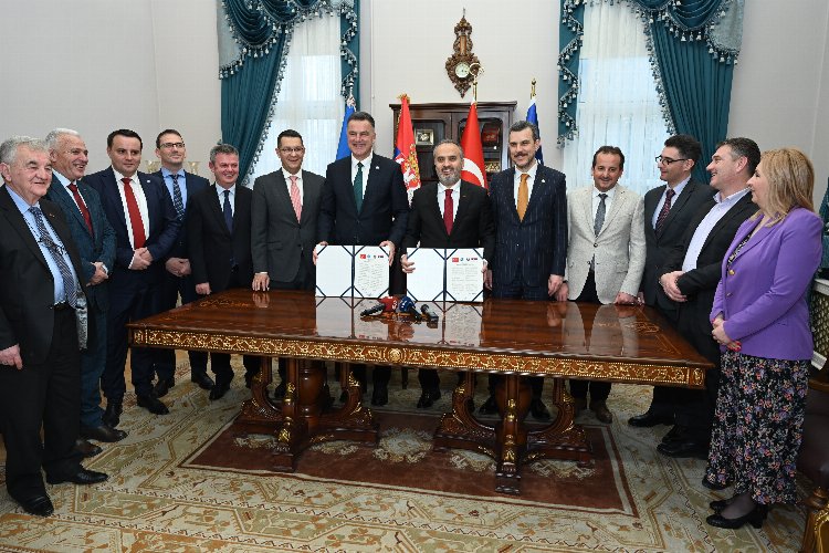 Bursa’nın Sırbistan’da ‘gönül kardeşliği’ resmileşti