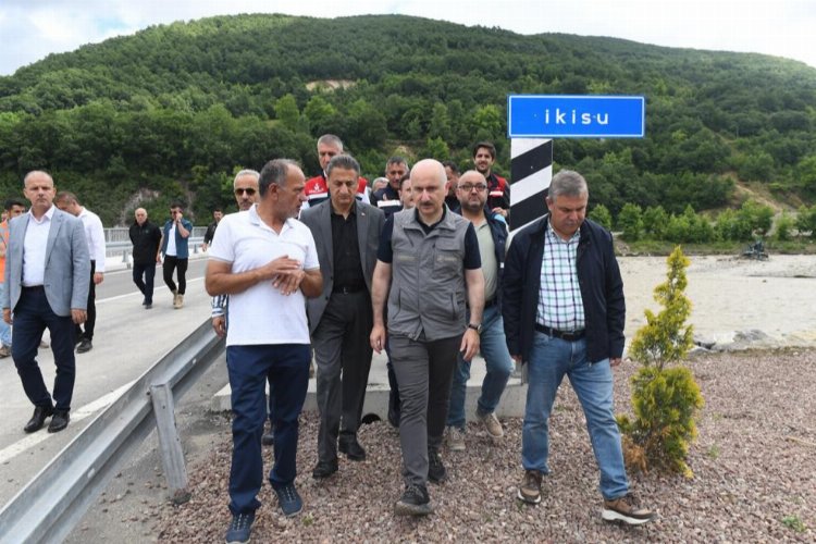 Bakan Karaismailoğlu Sinop Ayancık’ta
