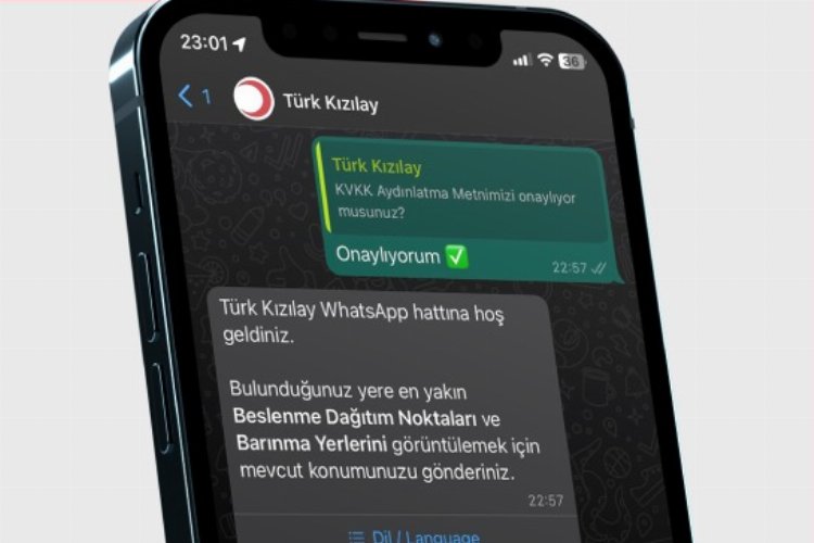 Kızılay’dan ‘Hizmet Noktası Nerede’ uygulaması