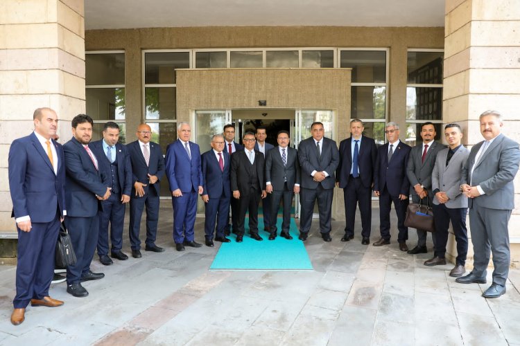 Libyalı heyetten Kayseri Valisi’ne ziyaret