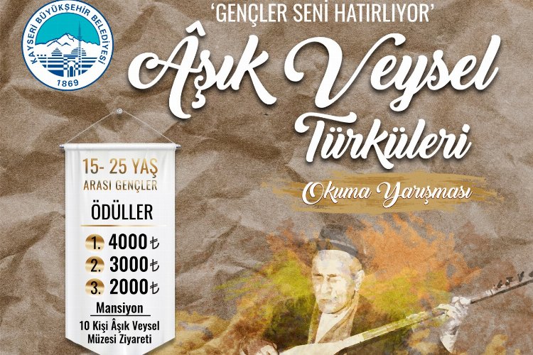 KAYMEK’ten Aşık Veysel yarışması