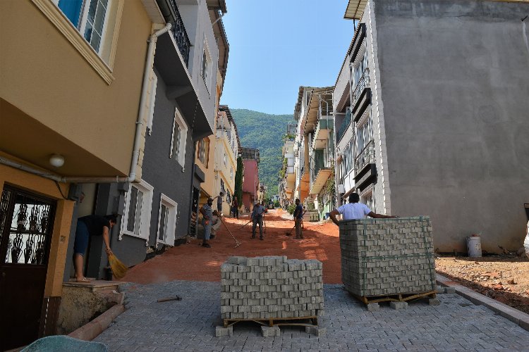 Bursa Yıldırım’ın yolları sil baştan yenileniyor