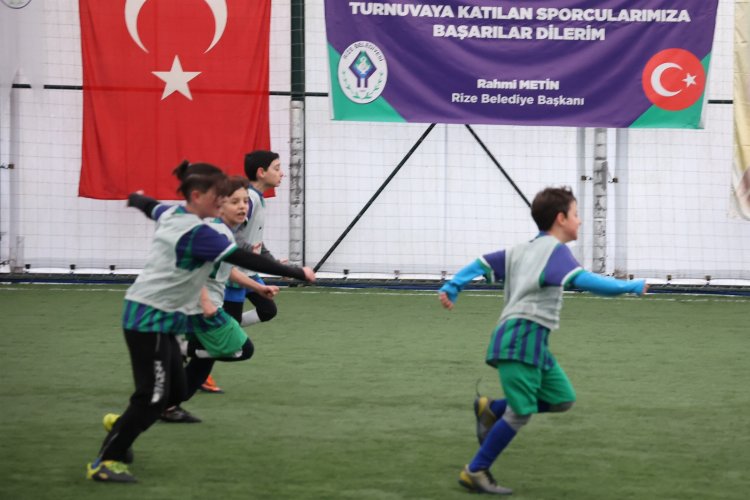 Rize’de ‘Çocuk Futbol Turnuvası’ başladı