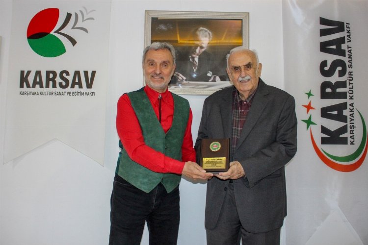 KARSAV’dan Gürkan Ertaç’a şükran plaketi