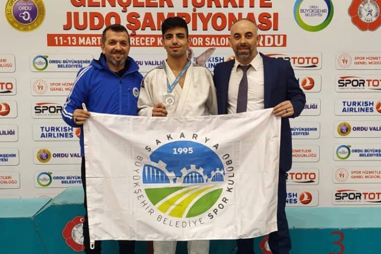 Sakaryalı judocuya Ordu’dan gümüş madalya