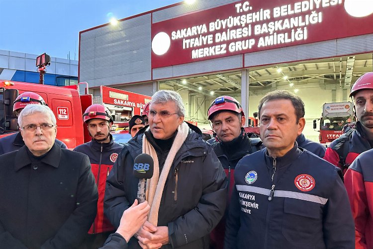 Sakarya ‘seferberlik’ çağrısı ile ekiplerini yola çıkardı