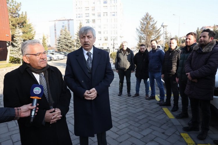 Kayseri Büyükşehir ‘kahraman’ları uğurladı