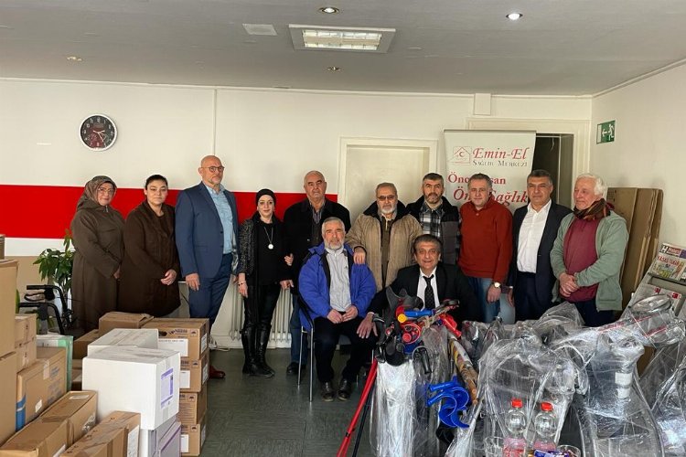 DMW ve Çalışkan Pflege’den yardım seferberliği