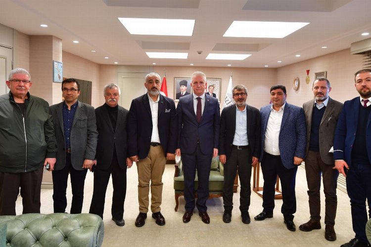 Gaziantep Valisi Gül, G-10’la buluştu