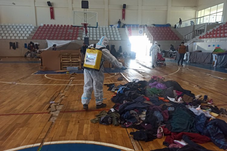 Kahramanmaraş’a genel dezenfeksiyon