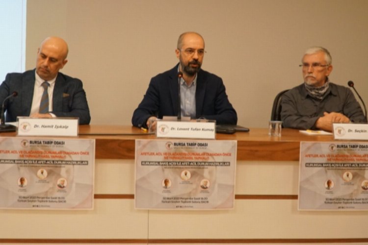 Bursa Tabip Odası’ndan ‘afet’ hazırlık paneli