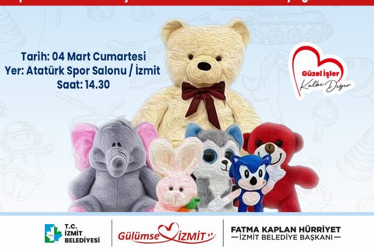 Depremzede çocuklar için ‘oyuncaklar sahaya’