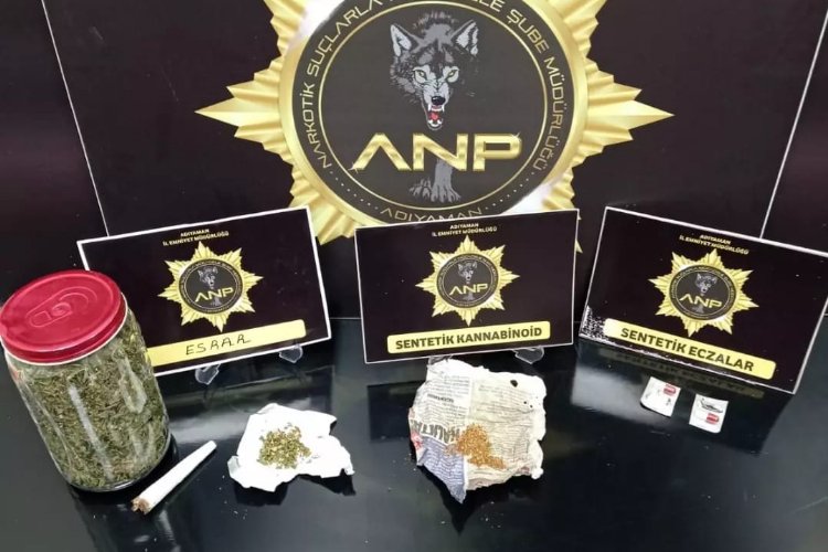 Adıyaman’da uyuşturucu operasyonu