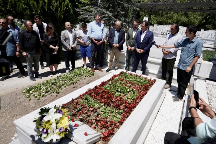 İmamoğlu, Bezirci’yi mezarı başında andı